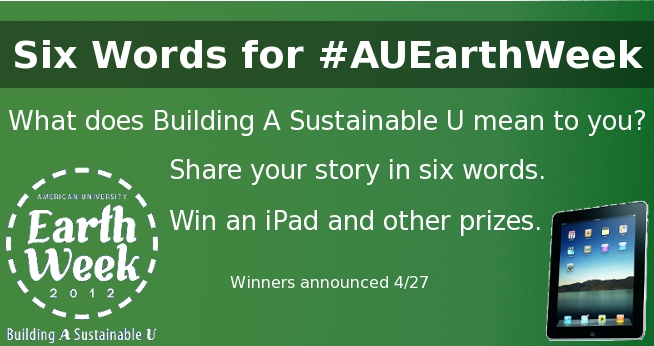 Earth Week Six Word Story